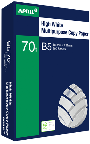 APRIL High White Multipurpose Copy Paper